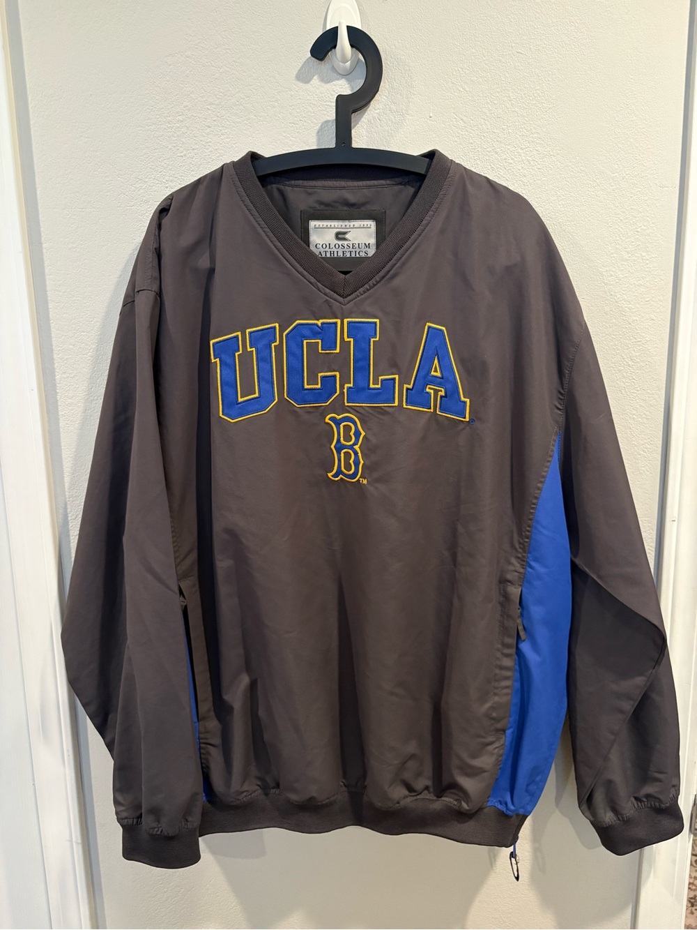 Colosseum Athletics UCLA Bruins pullover windbreaker jacket men’s size XL EUC - Picture 2 of 12
